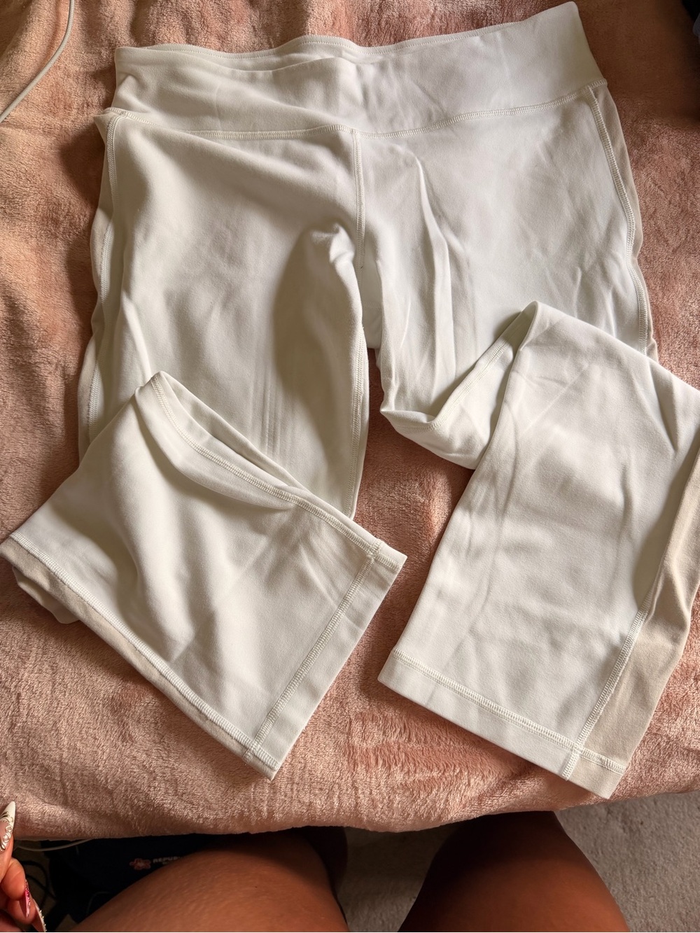 lululemon athletica Kids White Performance Leggings